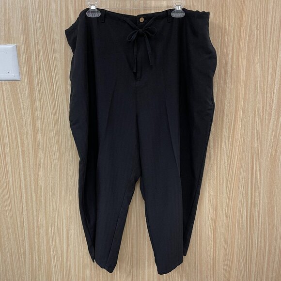 Bahama Beach Black Capris size 2X - Picture 1 of 6